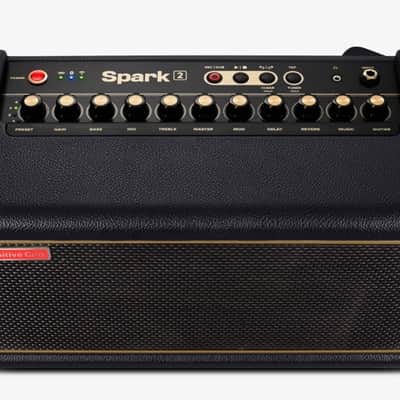 50W PG Spark 2 WITH BATTERY - Digital Modeling Guitar Combo Amp - Black Bild 5