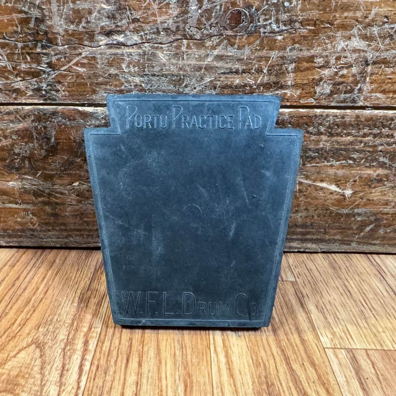 1970s-1980s Ludwig WFL Porto-Pad Rubber Pocket Practice Pad No. 354 image 1