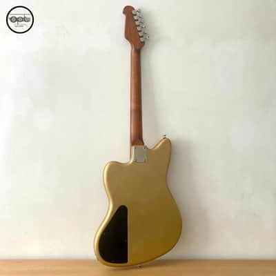 OPT Guitars | Pennod 1 | JM Style | Random Relic | Satin Sleek | Shock Gold / Blue with 3-Ply Black Guard - CUSTOM ORDER ONLY image 3