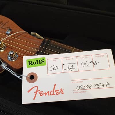 AS NEW WITH TAGS Fender American Acoustasonic Telecaster 2020 - Natural Finish image 3