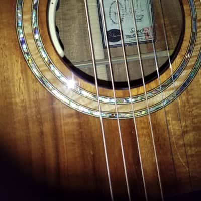 Maestro Guitars Custom Series Singa KO CSB K 2017 Full Pacific Koa image 5