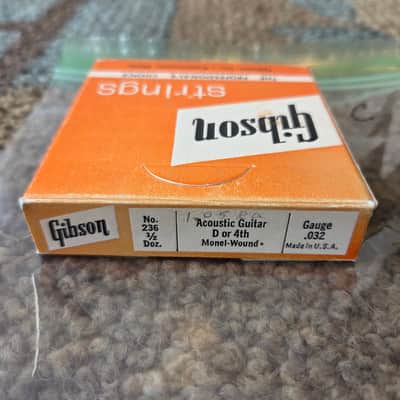 Vintage 1960's Gibson String Box w/ Packets! Original Case Candy! image 2