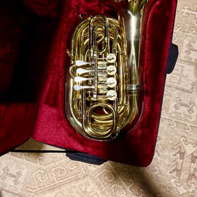 Wessex Mighty Midget TB160 BBb Travel Tornister Pocket Tuba image 2