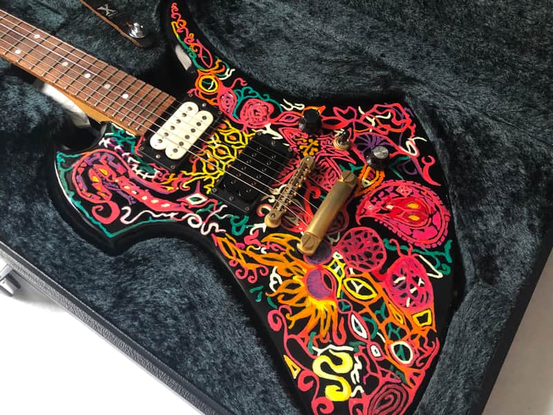 🌺Fernandes Hide guitar🌺Burny Mockingbird MG X 70 120 280 | Reverb