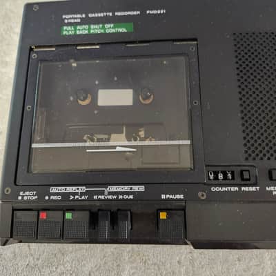 Very Clean Rebuilt Marantz PMD221 Full & 1/2 Speed Cassette Recorder image 3