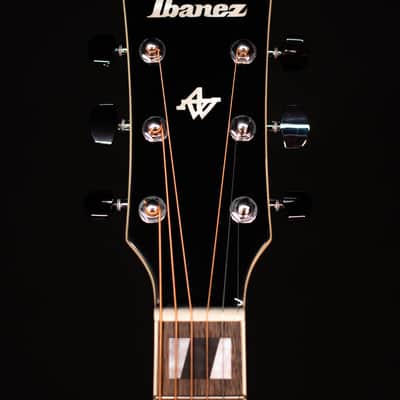 Ibanez AJ70M1E Artwood Series A/E Acoustic Guitar, Wine Red image 9