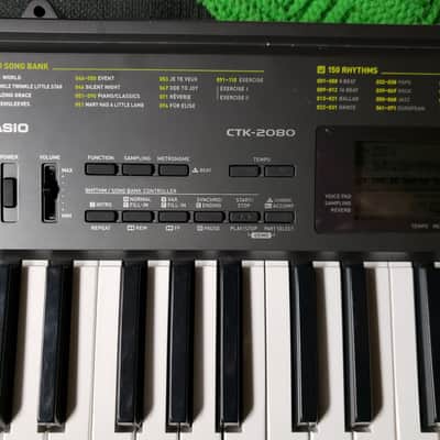 Casio CTK-2080 Keyboard Synth Lesson System, Works Superbly! image 2