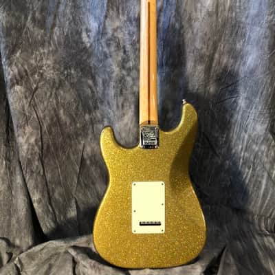 Fender Stratocaster Telecaster 1993 Gold Sparkle GC LE 29th Anniversary Matched Set image 4