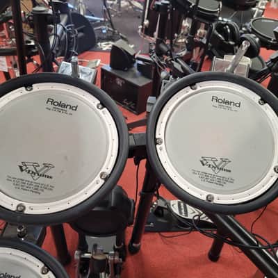 Roland TD-11K V-Drum Kit with Mesh Snare Pad 2010s - Black image 8
