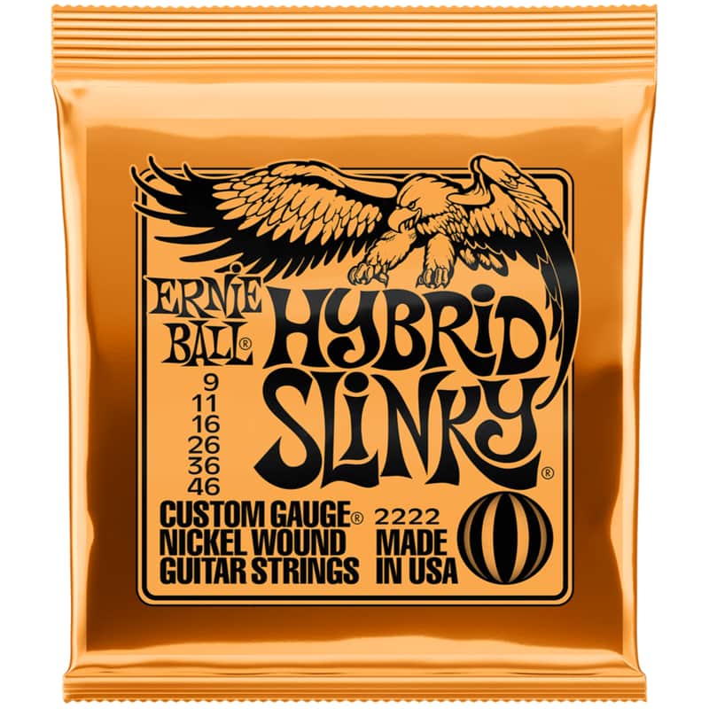 Ernie Ball Hybrid Slinky Electric Guitar Strings Set 9-46 image 1