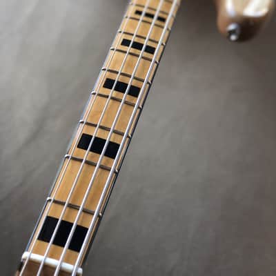 Squier Classic Vibe 70's Jazz Bass Guitar  Natural image 8