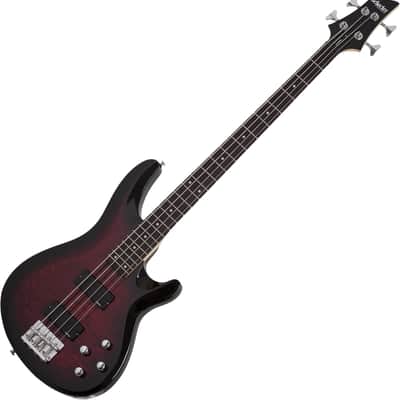 Schecter C-4 Plus - See Through Cherry Burst (591) image 3