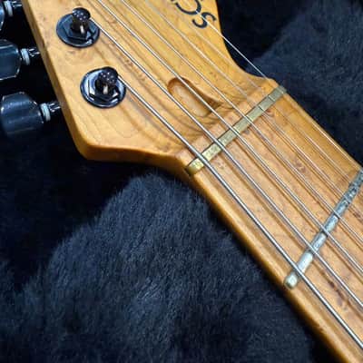2016 Schecter USA Custom Shop Dream Machine-7 Vintage Natural Satin image 4