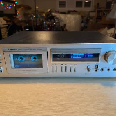 Vintage Pioneer CT-F555 Stereo Cassette Tape Deck Player Recorder FRESH SERVICE! image 2
