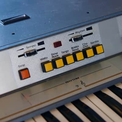 (Video) Serviced* 1970s Elka Capri 101 Rare Italian Analog Combo Organ | Made in Italy 70s | Inc. Carry Case & Key, Pedal, Legs, Supports & Fixings image 5
