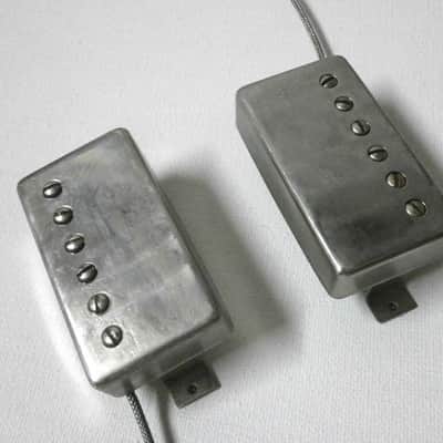 RELIC Humbucker Pickup SET Dry Z By Q pickups AGED Vintage Guitar SG LP Greco EGF EG Maxon PAF image 3