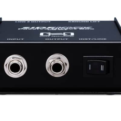 Hosa Technology DIB-443 Pro-Conex Sidekick Passive Direct Box 1/4" TS to XLR3M *NEW* (2020s - Black) image 6