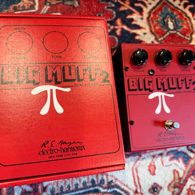 Electro-Harmonix / JHS Big Muff 2 Dual Op-Amp Fuzz 2025 - Red image 4