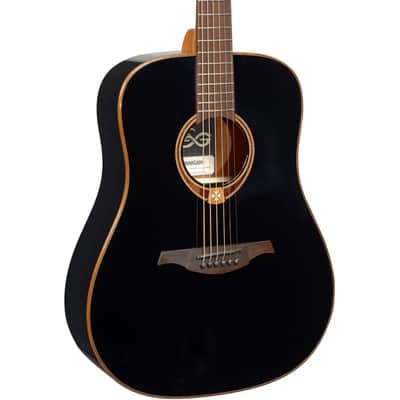 Lag Tramontane T118D-BLK | Dreadnought Acoustic Guitar, Black. New with Full Warranty! image 1