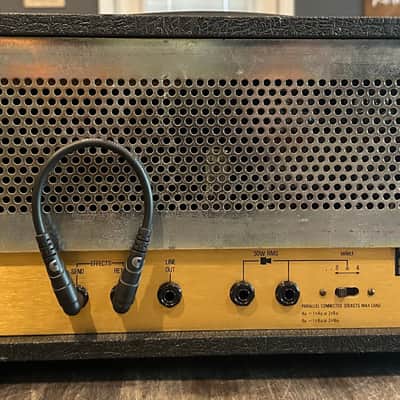 Marshall 3203 30W HEAD 1989 - BLACK image 2