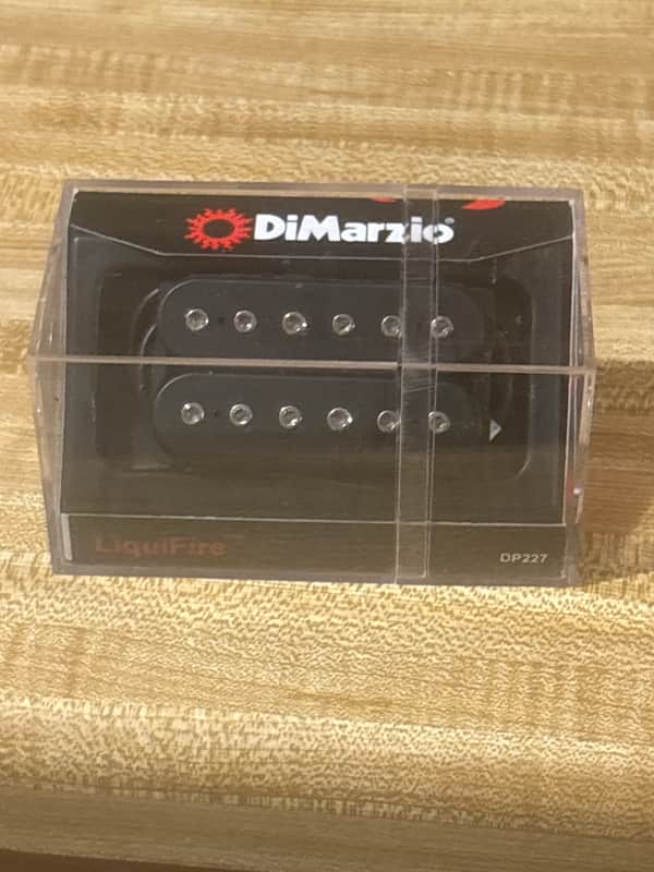 DiMarzio DP227BK Liquifire Humbucker 2010s - Black image 1