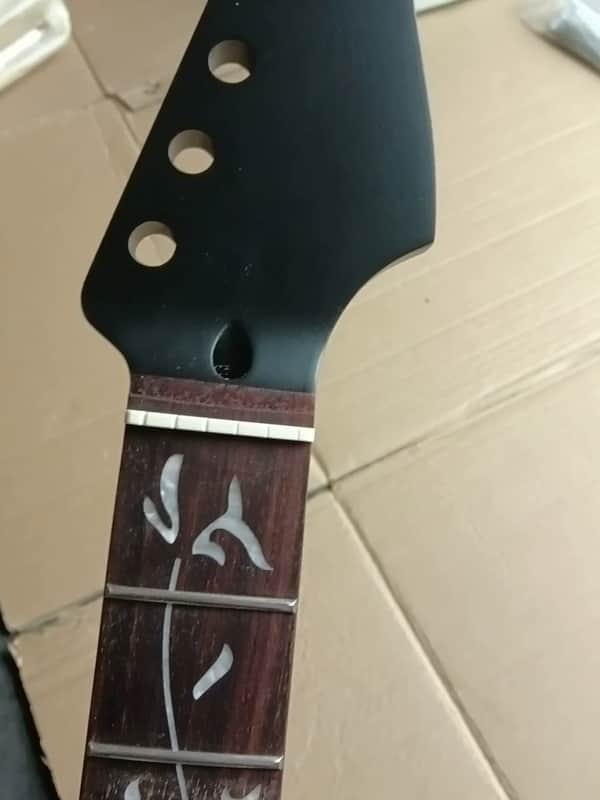 Matte Black St Guitar Neck, 22-Frets image 1