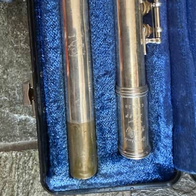 Gemeinhardt 22SP Straght-Headjoint Flute with Offset G 2010s - Silver-Plated image 4