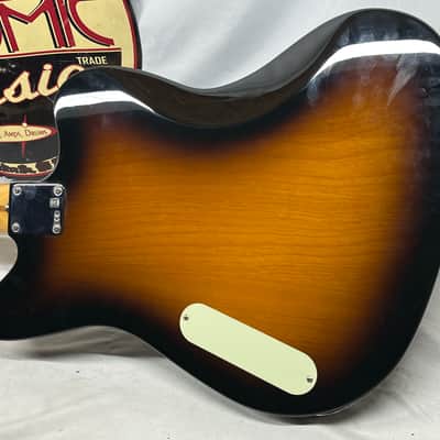 Fender Pawn Shop Reverse Jaguar 4-String Electric Bass MIM - Made in Mexico - 2-Color Sunburst image 11