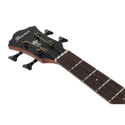 Ibanez AEGB25ETKH Acoustic Electric Bass Transparent Black Sunburst High Gloss image 5