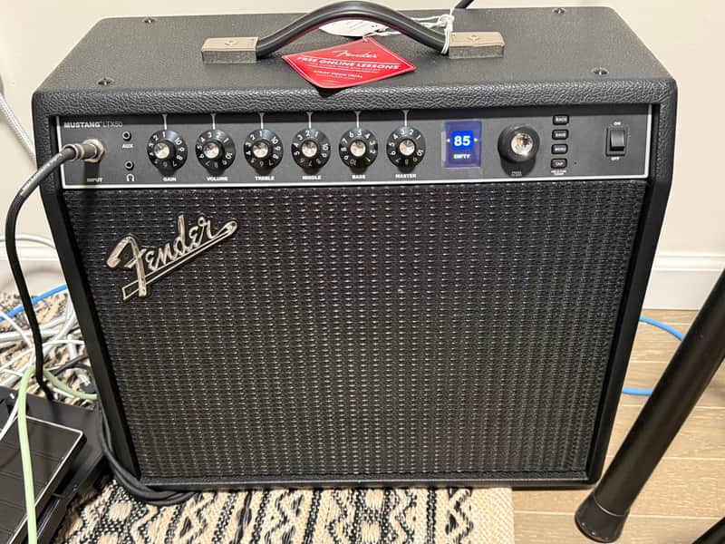 Fender Mustang LTX50 50-Watt 1x12" Digital Modeling Guitar Combo 2025 - Present - Black image 1