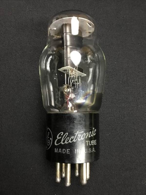 GE TYPE 43 Coke Bottle Pentode POWER VACUUM TUBE Vintage TESTED STRONG R.9996-D image 1