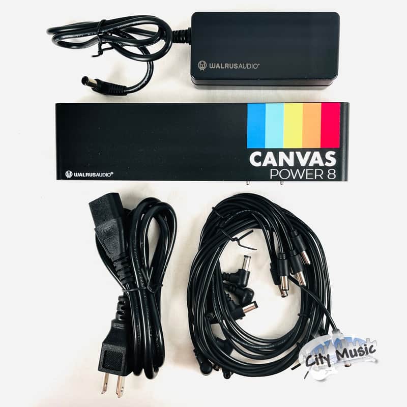 Used Walrus Audio Canvas Power 8 DC Isolated Guitar Effects Pedal Power Supply ♫ image 1