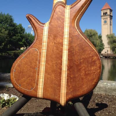 D Huff Guitars 4 String 32" Scroll Bass image 3