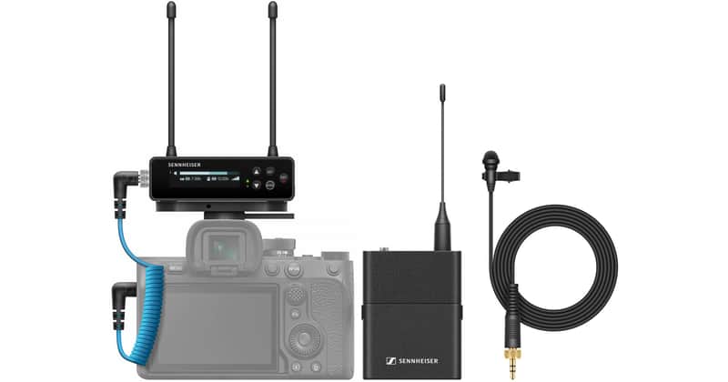 Sennheiser EW-D ME2 Camera Mount Digital Wireless Omni Lavalier image 1