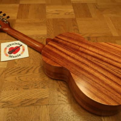 Kamaka HF-38 Curly Koa 8-String Tenor #4004 image 13