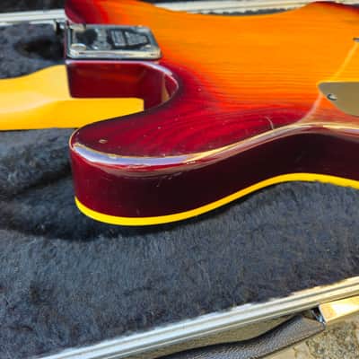 Charvel The Legend / Model 7 SS with Maple Fretboard 1986 - 1989 - Sunburst image 22