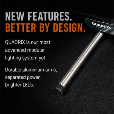 QUADRIX - .5RU Sub Compact Lighting - White LED image 2