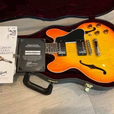 Gibson Custom Shop CS-336 Figured Top Tangerine Burst image 4