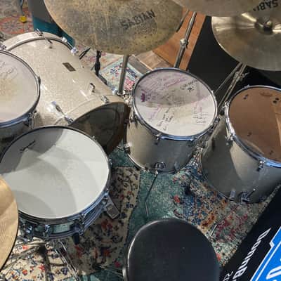 Frank Ferrer's Guns N Roses Chinese Democracy Tour, Pork Pie USA Maple Drum Set, 26",18",16",12" Plus Tour Artifacts. Signed! Authenticated! 2009 image 7
