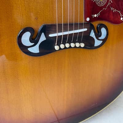 Gibson J-200 1969 - Cherry Sunburst image 5