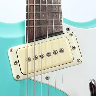 2000s Mosrite Super Excellent '65 surf green image 4