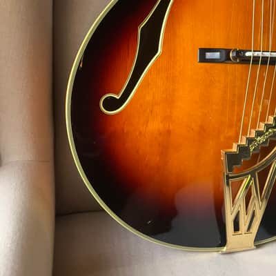 D'Angelico Japan New Yorker NYL-2 Custom 17" Archtop Carved Top image 16