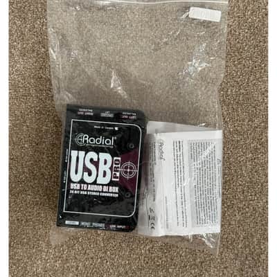 Radial USB Pro - Audio Interface - Black - Like New w/ Manuals image 7