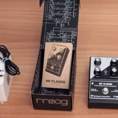 Moog Minifooger MF Flange 2010s - Black image 1