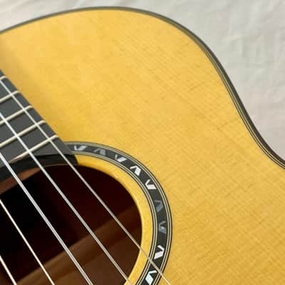 K Yairi KY CYTM (2024) 6156. Masterworks. Classical Parlour, Flamed Maple, Handmade in Japan.Dominic Miller's favourite guitar. image 9