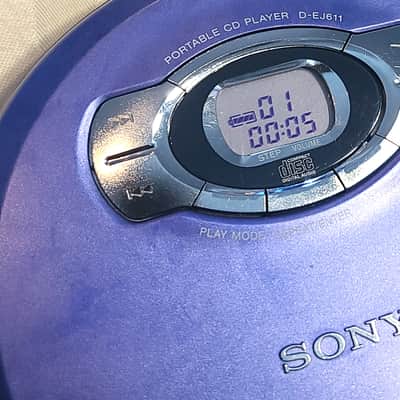 Sony Sony Walkman Portable Purple CD Player G-Protection Discman D-EJ611. image 5