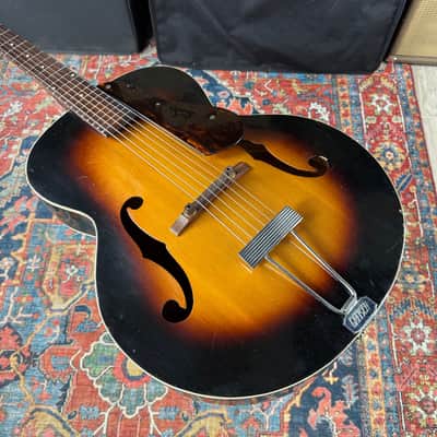 *Video* Gretsch New Yorker Archtop Acoustic Brazilian Fretboard - 1956 image 9