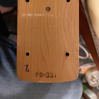 Fender Japan PB-331 Bass E-serial Left-Handed 1984 Vintage White image 10