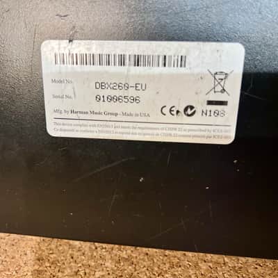 dbx DriveRack 260 Loudspeaker Management System – Serviced – Warranty image 6