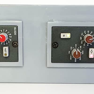 SSL 5000 Stereo Analogue Buss Compressor & Equalizer. SL520 & SL522 Vintage Rack image 7